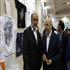 بازدید دکتر حمید قبادی دانا، دبیر کارگزوه ساماندهی مد و لباس، در حاشیه آئین افتتاح نمایشگاه آثار جشنواره